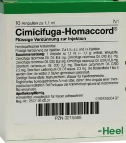Cimicifuga Homaccord Ampullen 10 Ampullen