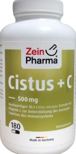Cistus 500 Mg+c Kapseln 180 Stück