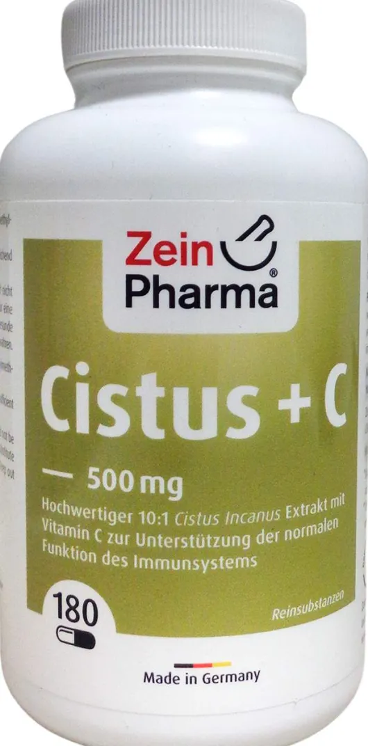 Cistus 500 Mg+c Kapseln 180 Stück