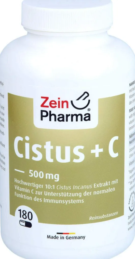 Cistus 500 Mg+c Kapseln 180 Stück