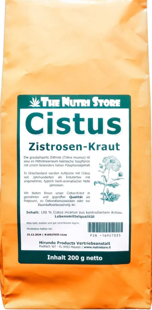 Cistus Zistrosen Kraut 200 G