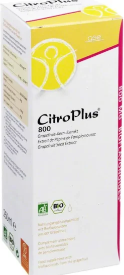 Citroplus 800 Bio Grapefruit Kern Extrakt Liquidum 250 ml Liqiudum