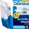 Clearblue Schwangerschaftstest Multicheck 4+1 Urin