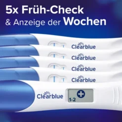 Clearblue Schwangerschaftstest Multicheck 4+1 Urin