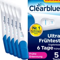 Clearblue Schwangerschaftstest frühe Erkennung 5 Tests
