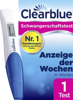 Clearblue Schwangerschaftstest mit Worten & Wochenbestimmung 1 Stück