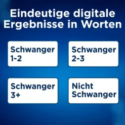 Clearblue Schwangerschaftstest mit Worten & Wochenbestimmung 1 Stück