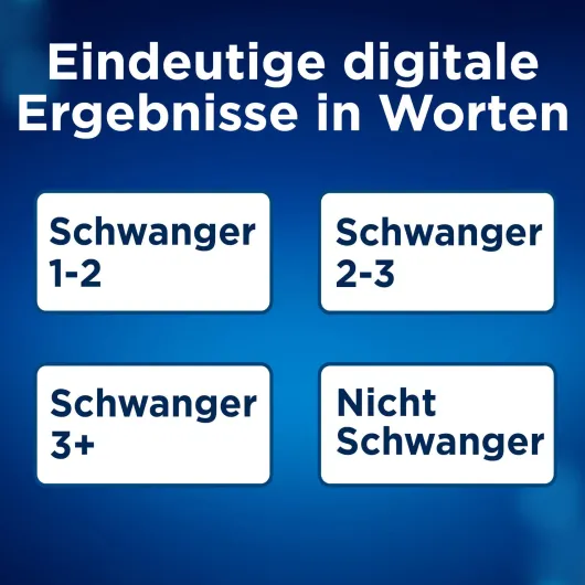 Clearblue Schwangerschaftstest mit Worten & Wochenbestimmung 1 Stück