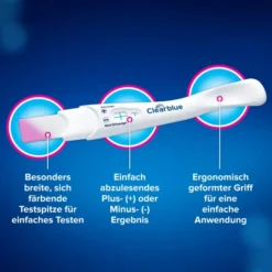 Clearblue Schwangerschaftstest schnelle Erkennung 1 Test