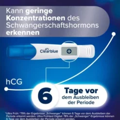 Clearblue Schwangerschaftstest Triple Check Ultra Früh 3er Set