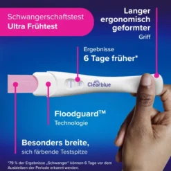 Clearblue Schwangerschaftstest Triple Check Ultra Früh 3er Set