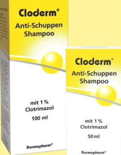Cloderm Antischuppenshampoo 100 ml