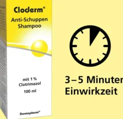 Cloderm Antischuppenshampoo 100 ml