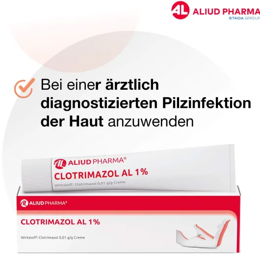 Clotrimazol AL 1% 50 g Creme