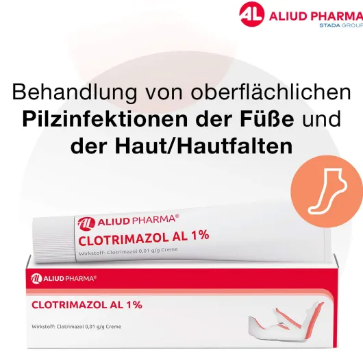 Clotrimazol AL 1% 20 g Creme