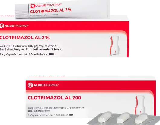 Clotrimazol AL 2% 20 g Vaginalcreme + Clotrimazol AL 200 3 Vaginaltabletten