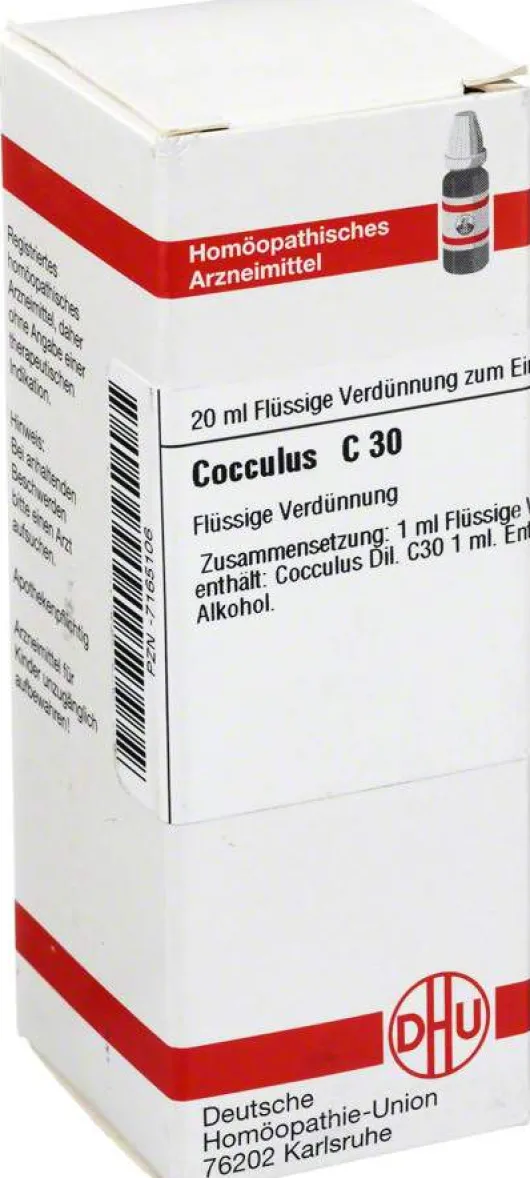 Cocculus C30 Dhu 20 ml Dilution