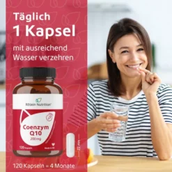 Coenzym Q10 200 mg Vegan 120 Kapseln