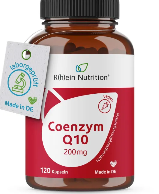 Coenzym Q10 200 mg Vegan 120 Kapseln