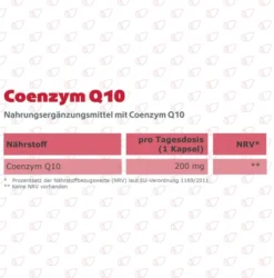 Coenzym Q10 200 mg Vegan 120 Kapseln