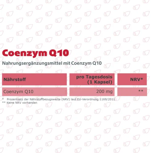 Coenzym Q10 200 mg Vegan 120 Kapseln