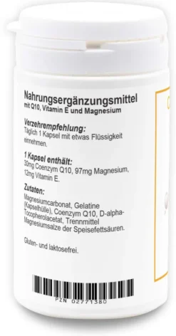 Coenzym Q10 Mit Vitamin E 60 Kapseln