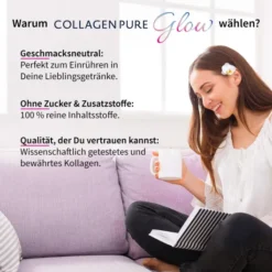 Collagen Pure Glow 100% Reines Kollagen 500 G