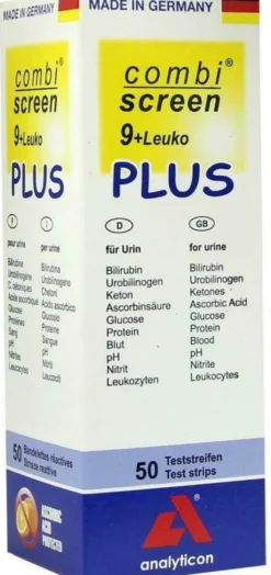 Combiscreen 9+leuko Plus Teststreifen 50 Teststreifen