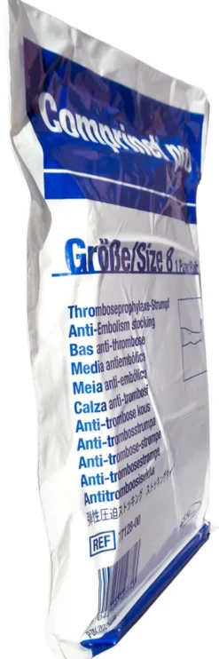 Comprinet Pro Strumpf Oberschenk.Lang Gr.8 Weiß 2 Stück