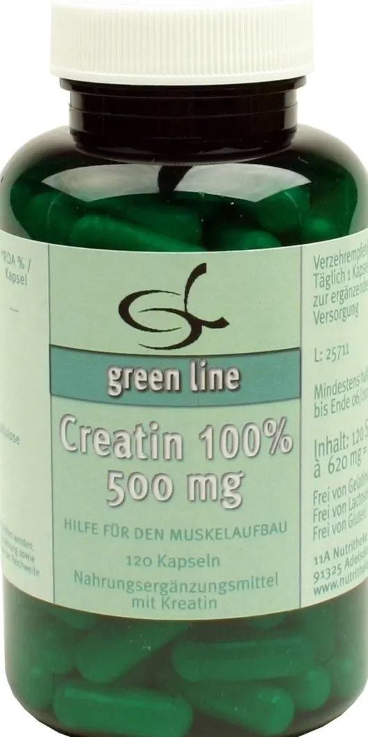 Creatin 100% 500 mg 120 Kapseln