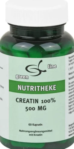 Creatin 100% 500 mg 60 Kapseln