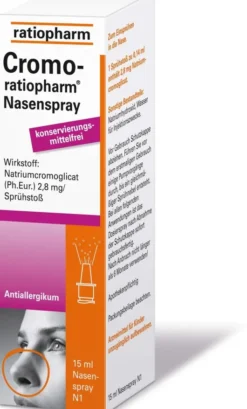 Cromo-ratiopharm 15 ml Nasenspray