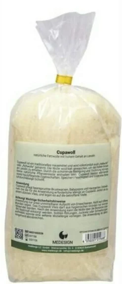 Cupawoll Fettwolle Mit Natürlichem Lanolin 100 G