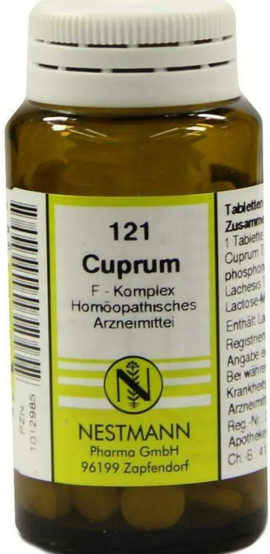 Cuprum F Komplex 121 Tabletten 120 Stück