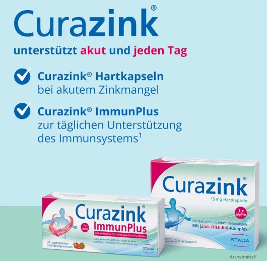 Curazink Immun Plus 50 Lutschtabletten