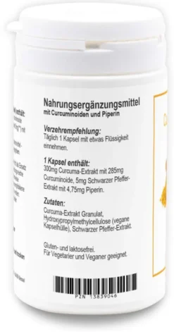 Curcuma Kapseln Allpharm Premium 60 Kapseln