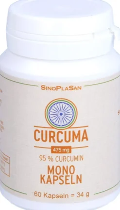 Curcuma 475 mg 95 % Curcumin 60 Mono-Kapseln