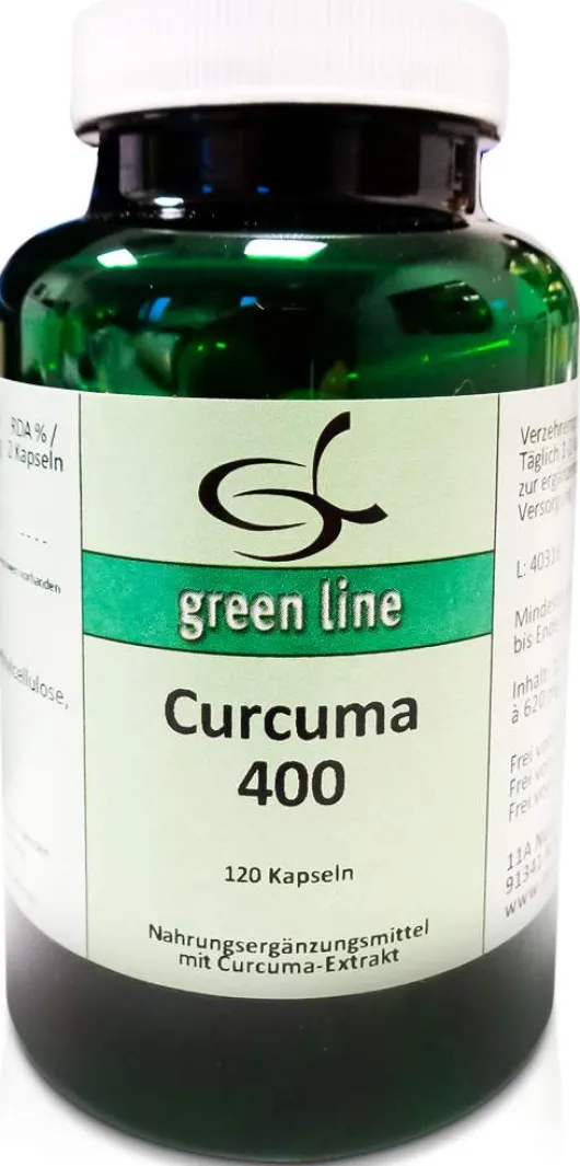 Curcuma 400 mg 120 Kapseln