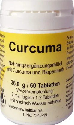 Curcuma Tabletten 60 Stück