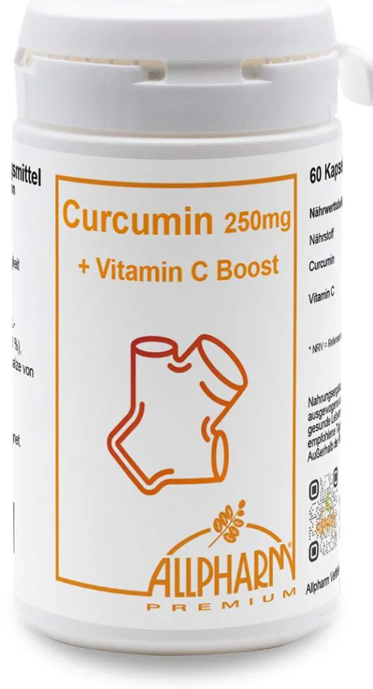 Curcumin 250 mg Allpharm 60 Kapseln