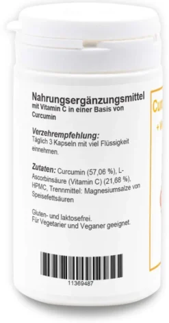 Curcumin 250 mg Allpharm 60 Kapseln
