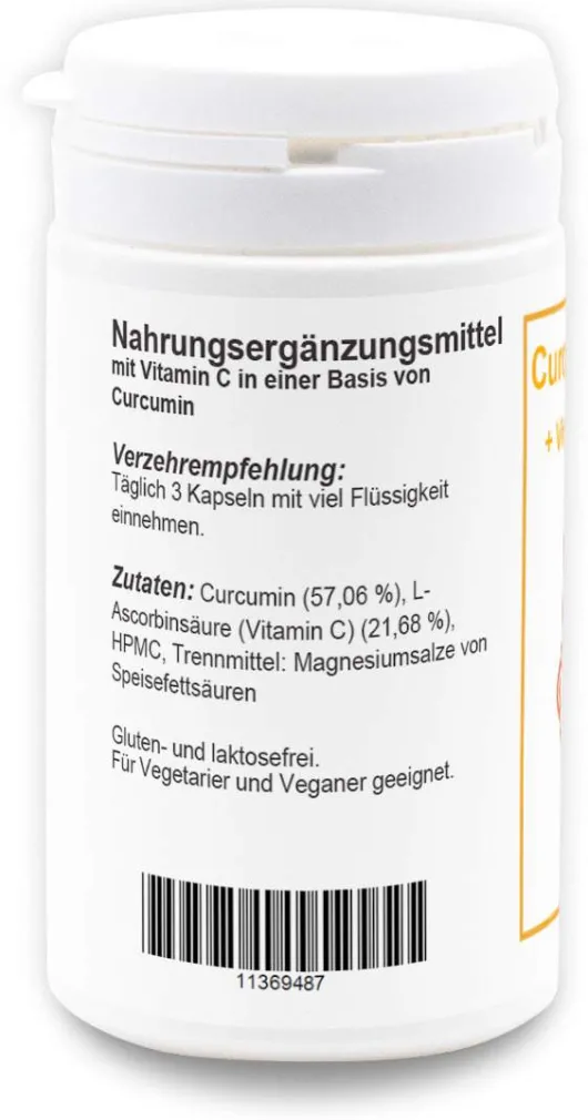 Curcumin 250 mg Allpharm 60 Kapseln