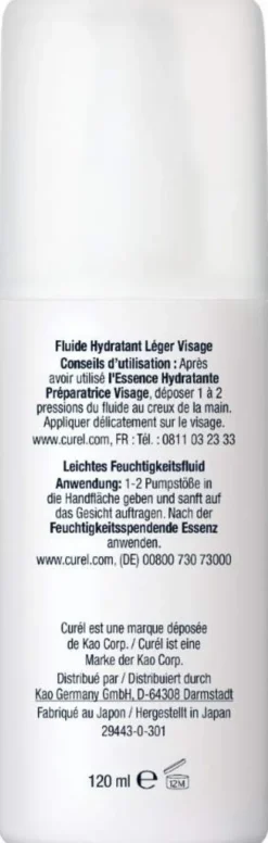 Curél Leichtes Feuchtigkeitsfluid 120 ml