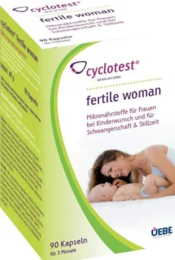 Cyclotest Fertile Woman Mikronährstoff 90 Kapseln