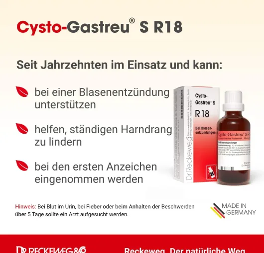 Cysto Gastreu S R 18 50 ml Tropfen