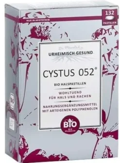 Cystus 052 Bio 132 Halspastillen