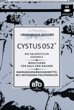 Cystus 052 Bio Halspastillen Süßholz 32 Stück