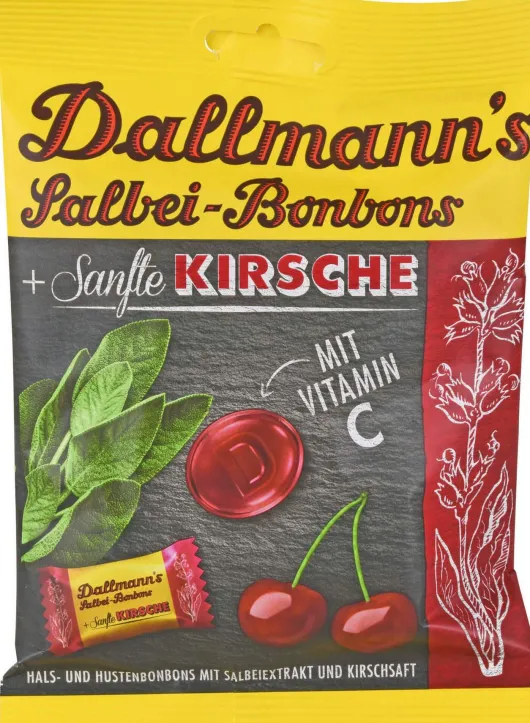 Dallmann s Salbei Kirsch Bonbons 60 G