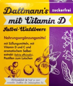 Dallmann s Salbei Waldbeere Bonbons 37 G