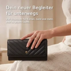 Damen Geldbörse Marilyn schwarz 1 Stück